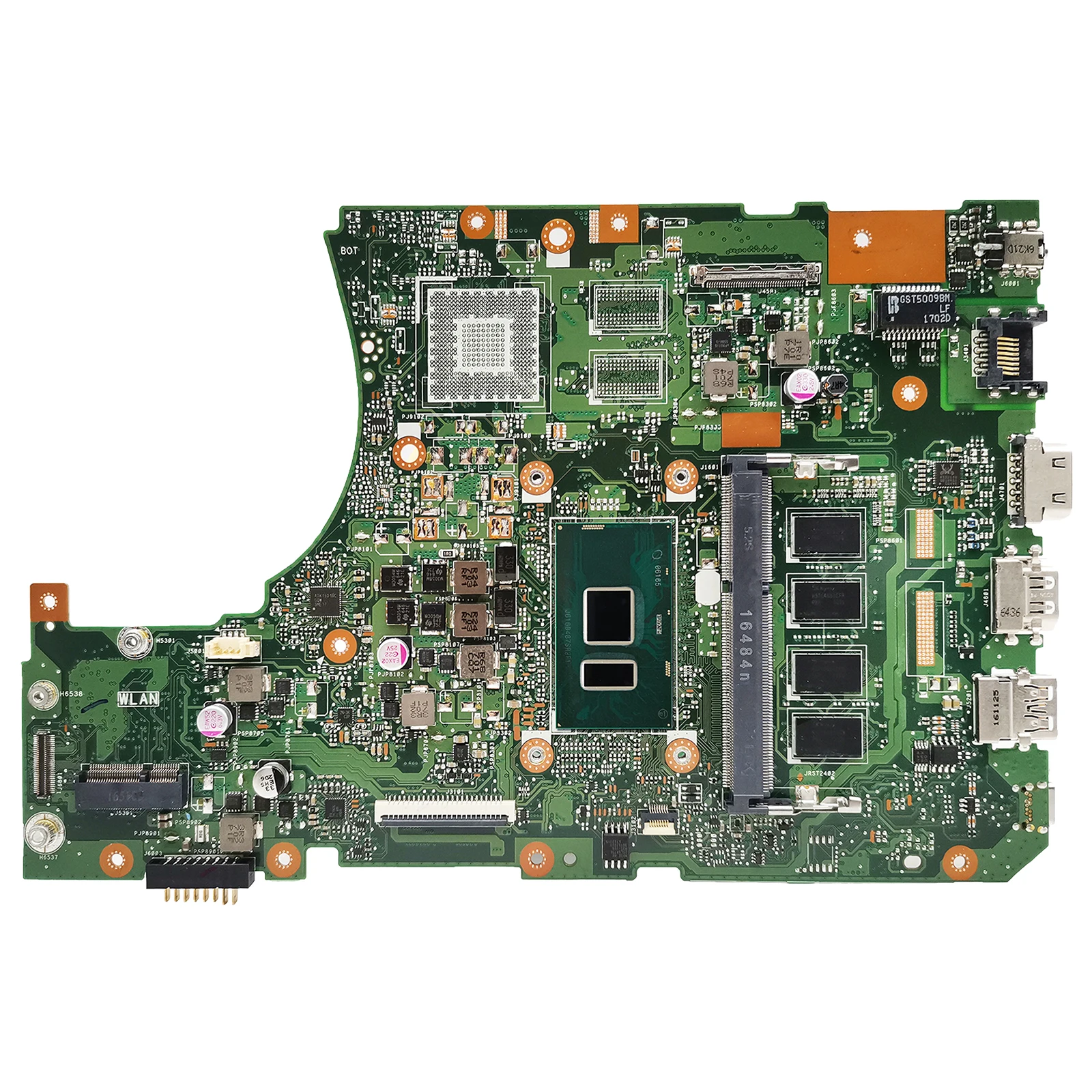 Imagem -03 - Placa-mãe do Portátil Asus X555uj X555uf X555ua X555ub A555uj A555ua A555ub F555ua F555ub F555uj Dx992u