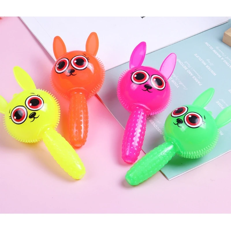 Stress Relief Rabbit Wand Light Up Sticks Glowing Wand Toy Children Gift 15Pcs