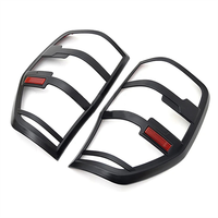 Rear Lamp Hoods Tail Light Trim For Ford Ranger T6 T7 T8 XLT XS XL Wildtrak PX PX2 PX3 2012-2021 Car Tail Light Cover
