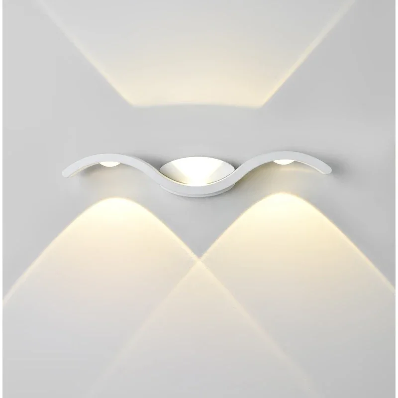 LED Wall Light Garden Wall Lamp IP65 Outdoor Waterproof Lamp Fixture House Decoration Lighting Corridor Aisle Light 9W/15W