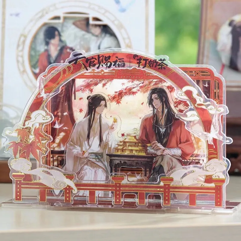 

Tian Guan Ci Fu Figure Acrylic Stand Model Heaven Official's Blessing Cosplay Hua Cheng Xie Lian Desk Decor Standing Sign Gift
