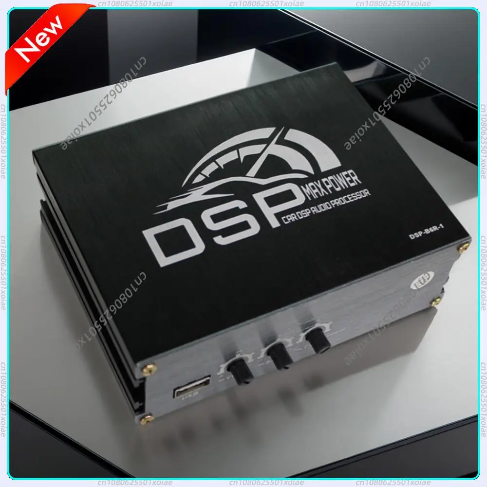 

4x50W Car DSP Digital Audio Processor 4 Channel DSP Car Amplifier Audio Digital Sound Processor Support APP Control Car Accessor