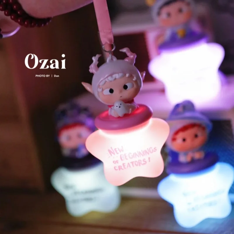 Genuine Ozai New Beginnings Of Creators Series Blind Box Glowing Night Light Pendant Toy Accessories Birthday Gift Mystery Box