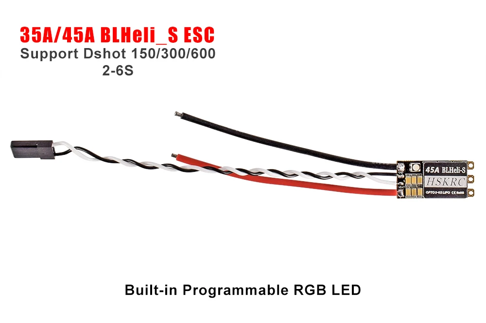 9IMOD 35A/45A/70A Brushless ESC BLHeli_32 BLHeli_S 2-6S Lipo Electronic Speed Controller for RC FPV Racing Drone Quadcopter