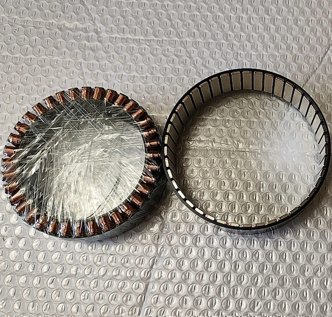 10025 External Rotor Frameless High Torque Three-Phase Brushless Motor for Robotic Arm Joint High Precision