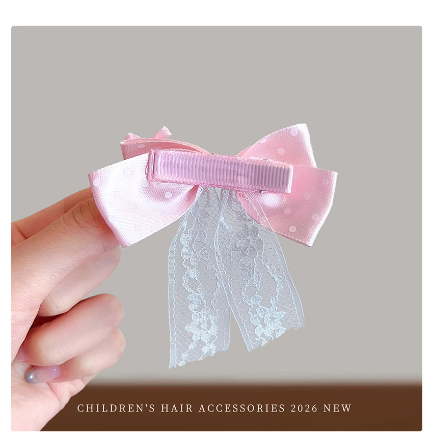 2026 Neue Kawaii Haarspangen-Set für Babymädchen – Süße Hasen-, Herz- und Schleifen-Haarspangen, die das Haar nicht verletzen, für Kleinkinder, Mädchen, Party, Verkleidung, Geschenk – Detail 5