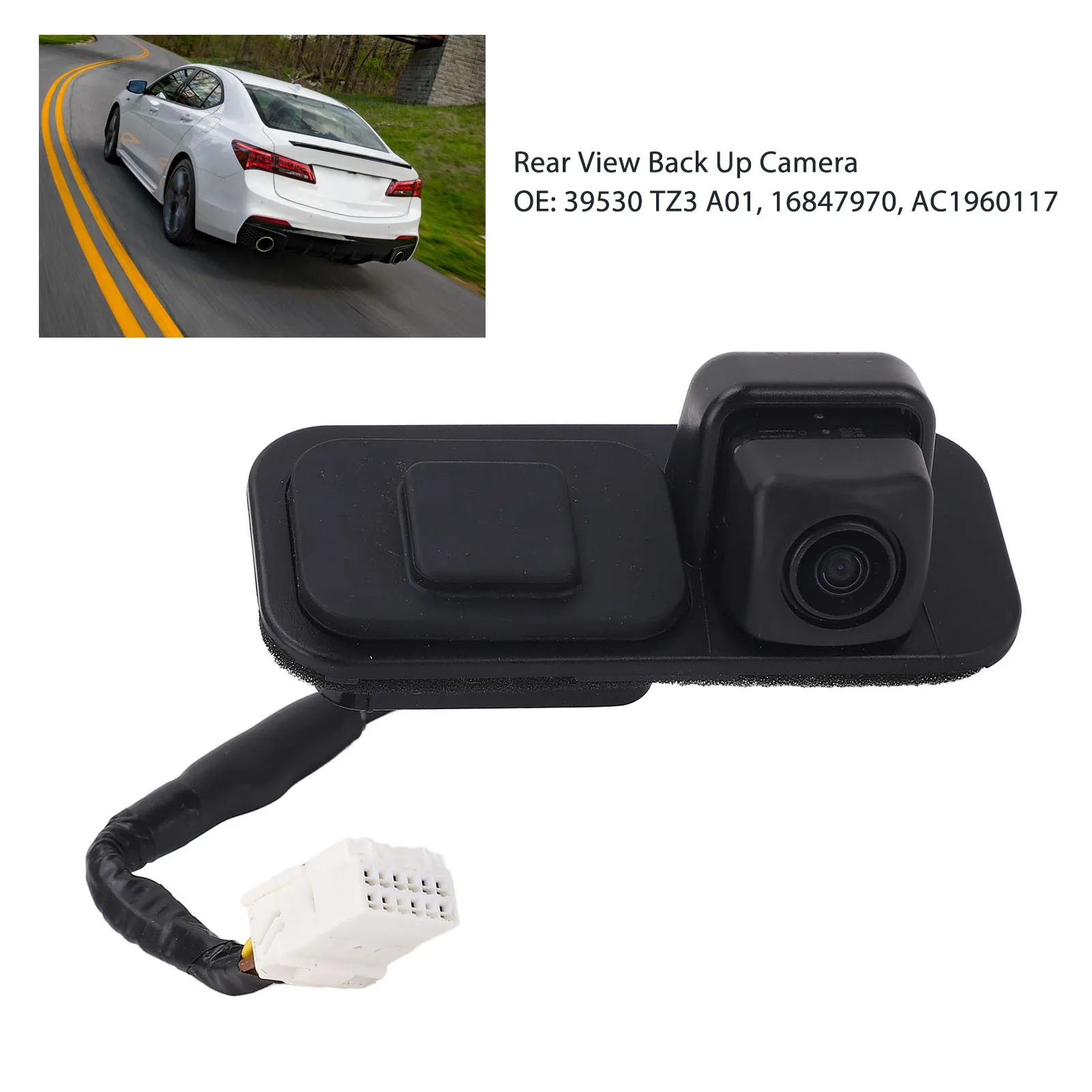 Rear View Camera AC1960117 Reverse Parking Assist Back Up Camera Replacement for Acura TLX 2015 to 2020