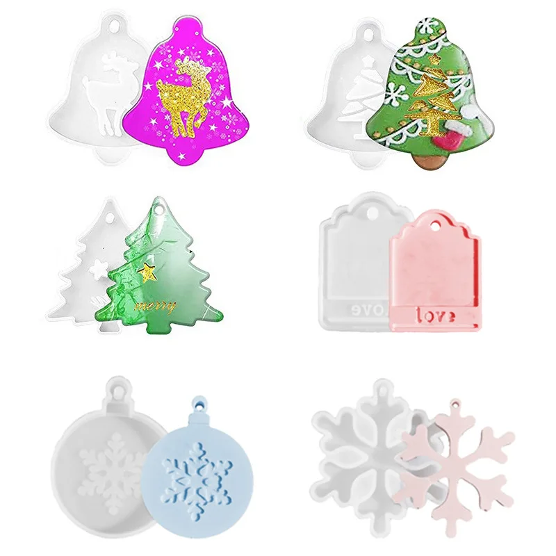 

Новая форма, рождественская подвеска в виде снежинки, силиконовая форма из смолы, домашняя капельная смола, сделай сам, любовь, подвесное ожерелье, пластырь, ароматерапевтический камень