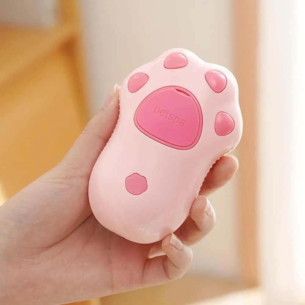 Cat Steam Brush Cat Dog Grooming Comb Pet Electric Spray Massage Comb 3 In1 Cats Hair Brush Usb Charging Hair Removal Comb
