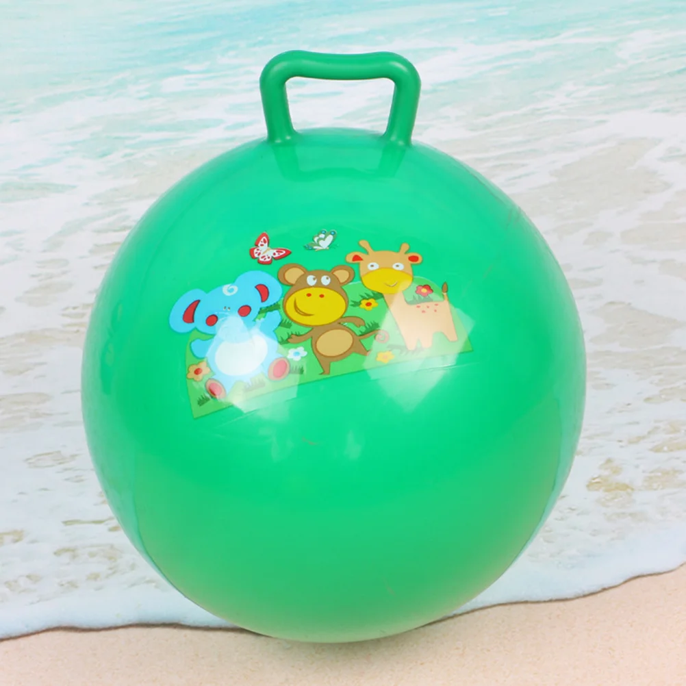 1pc Kinder Lernspiel zeug Kinder aufblasbare Bounce Jumping Hop Ball(25cm zufällige Farbe) Kinder Bounce Ball