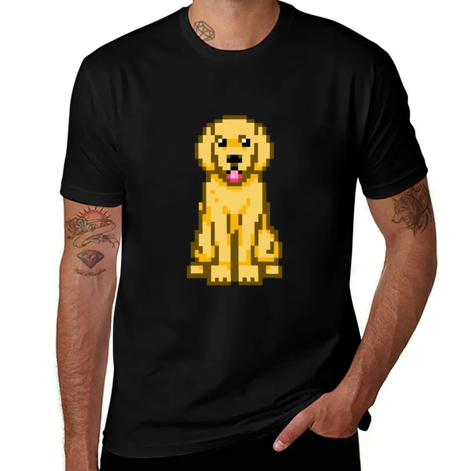 Golden Retriever T-Shirt Sun Block Outdoor T-Shirt