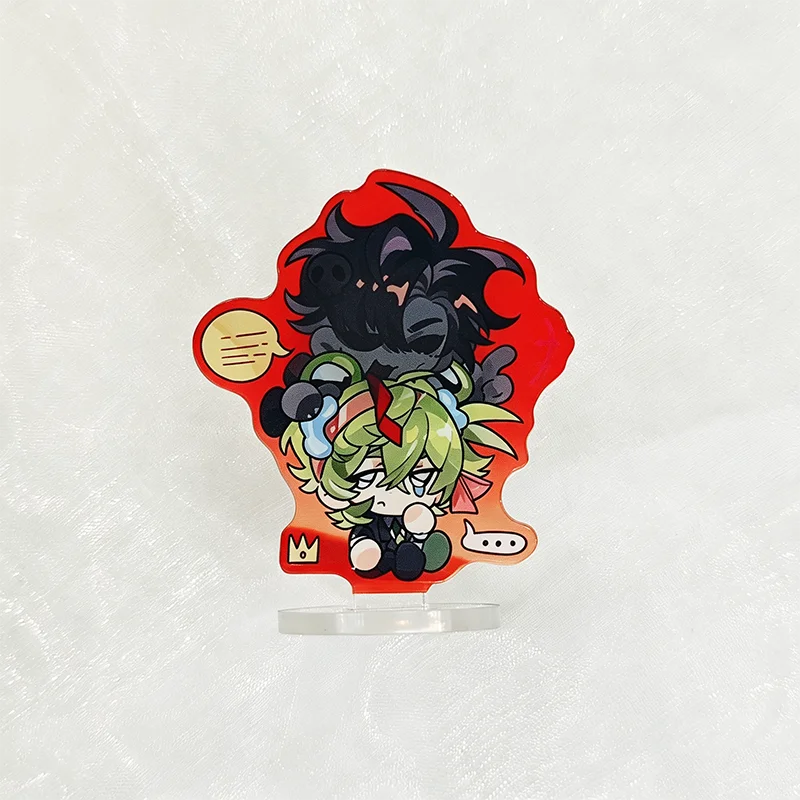 Game VerityMod Froggy Grox Cosplay Standing Plate Kawaii Acrylic Figure Stand Desktop Ornament Decoration Collect Prop