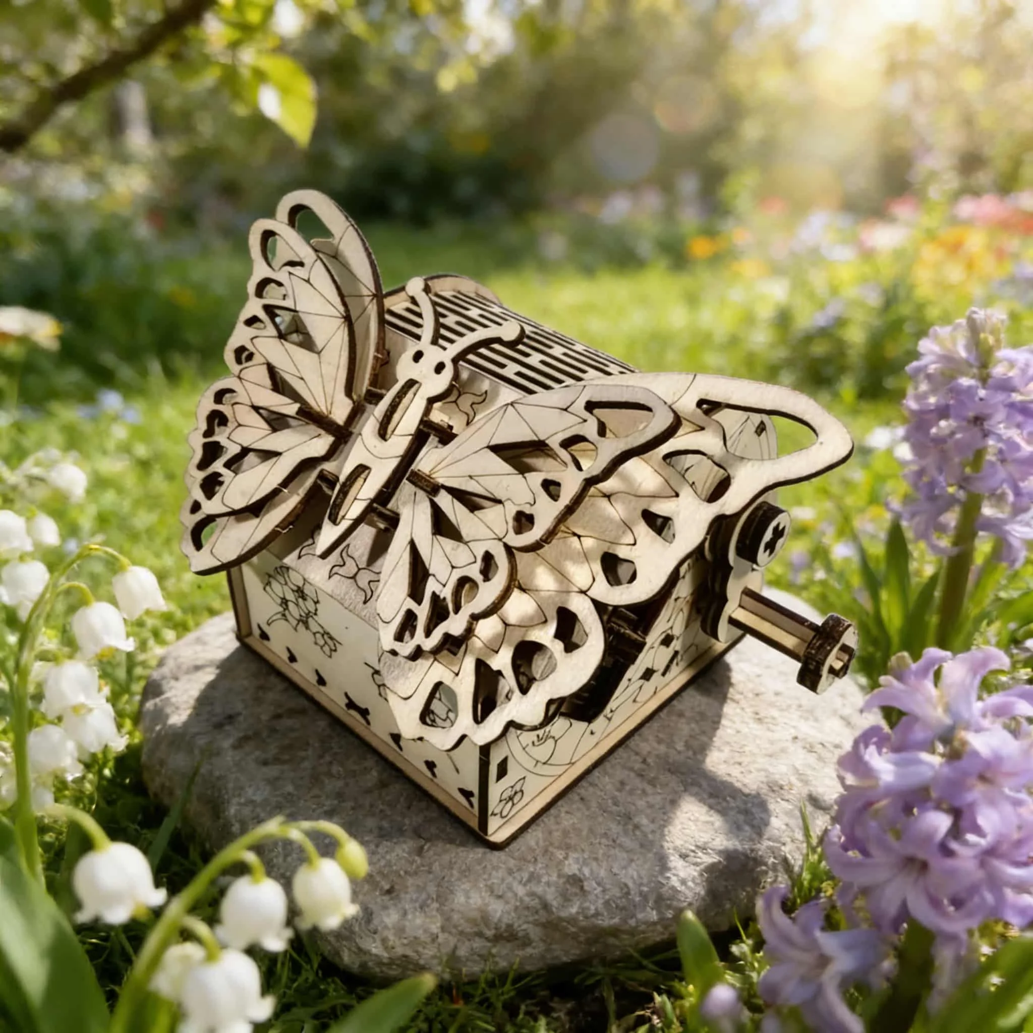 

1 деревянная бабочка своими руками, креативная 3D-пазл, идеально подходит в качестве праздничного подарка или домашнего декора.