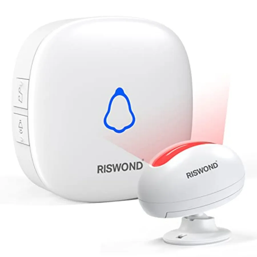motion sensor and receiver setup