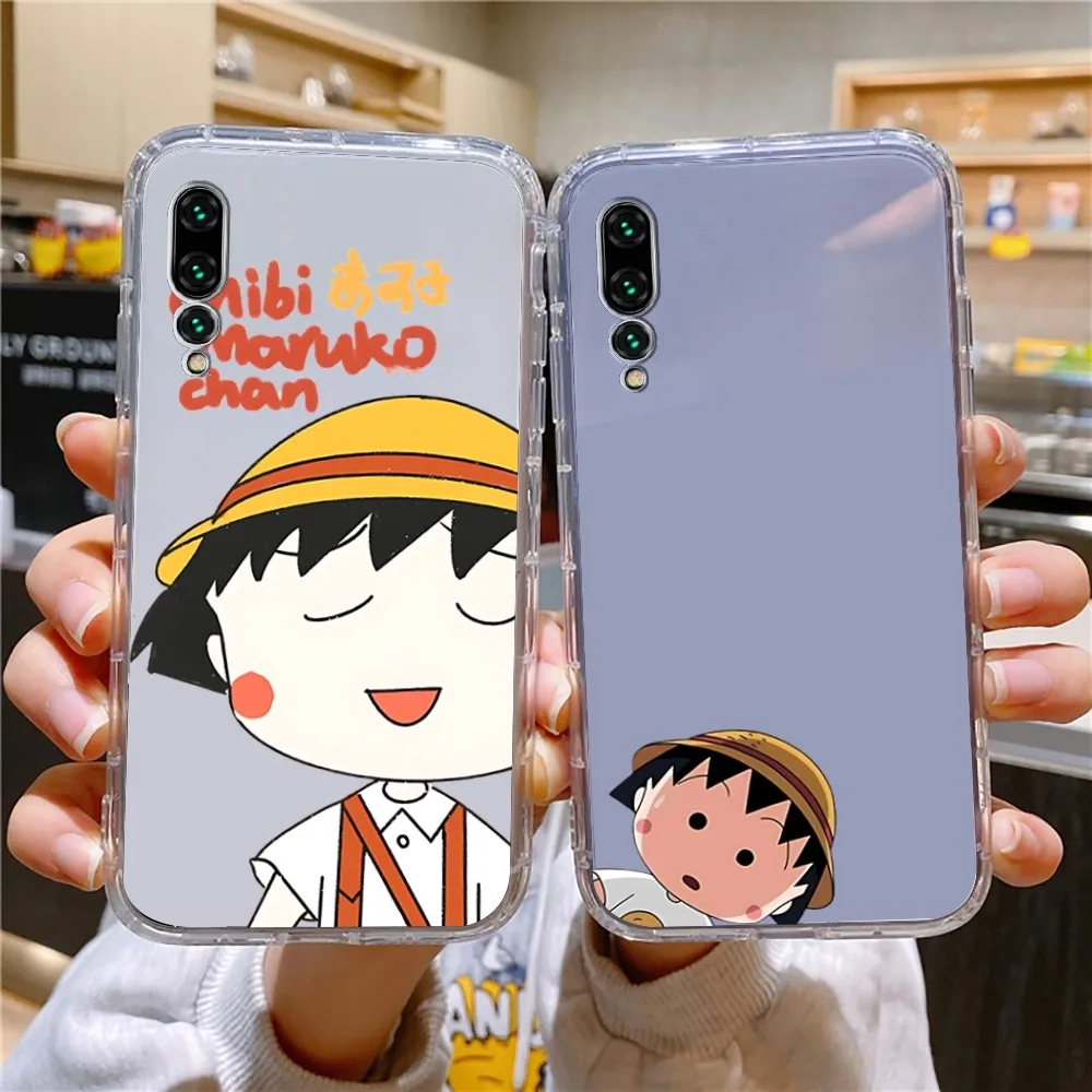 C-Chibi M-Maruko C-Chan Phone Case For Xiaomi 11 Redmi Note 11 5G 8T 9A 9 10T Note8Pro Note9 12SUltra Transparent Case