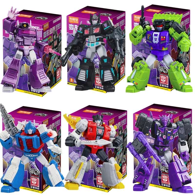 Blokees Transformation Shockwave Nemesis Prime Anniversary Limits Building Blocks Action Figure Deformed Robot Alloy Anime Model