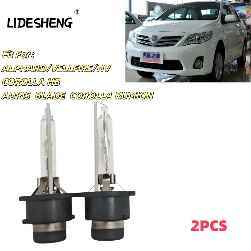 9098120028 2PCS HID XENON HEADLIGHT BULBS SET For Toyota ALPHARD/VELLFIRE/HV COROLLA HB AURIS  BLADE COROLLA RUMION