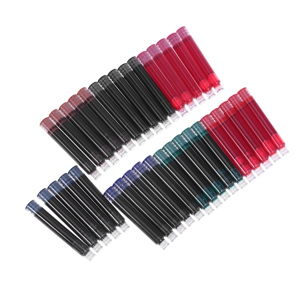 

35 шт. сменные стержни для чернильных мешков премиум-качества с гладким потоком, эффективность письма, подходят для стандартных конвертеров, отлично подходят для студентов