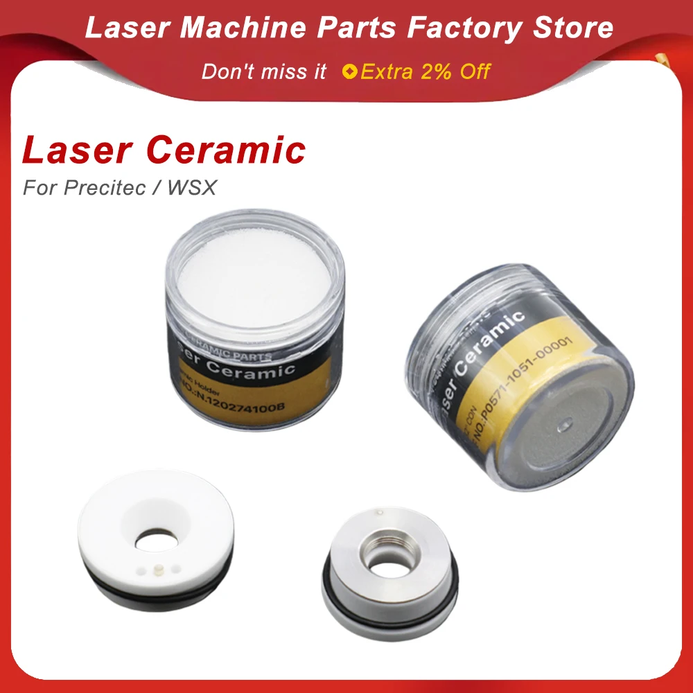 

Держатель керамического сопла KT B2" CON, диаметр 28 мм, для лазерного оборудования Precitec для резки волоконным лазером