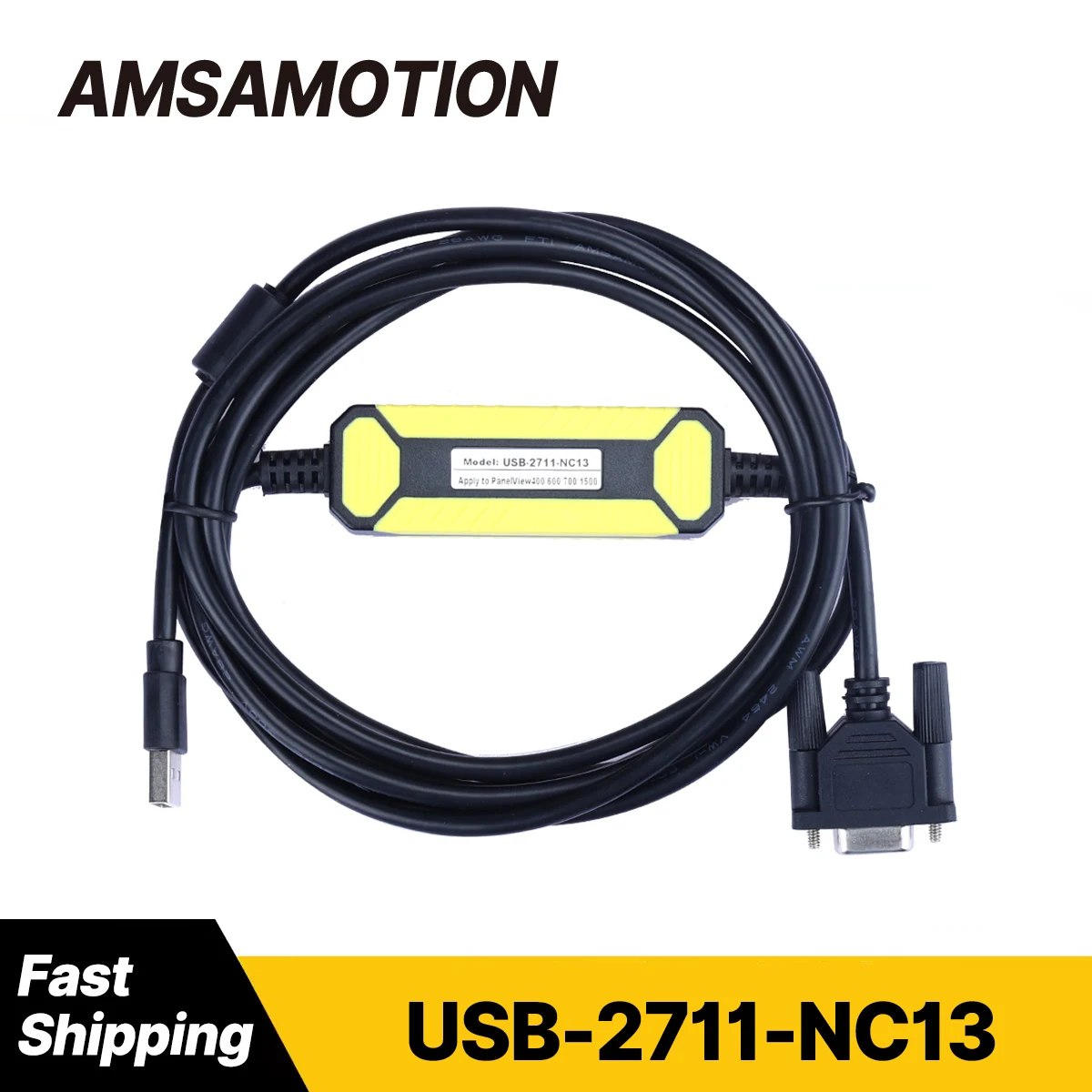 USB-2711-NC13 Programming Cable Suitable For A-B Panelview Plus HMI Touch Screen Data Download Cable 2706-NC13 NC14