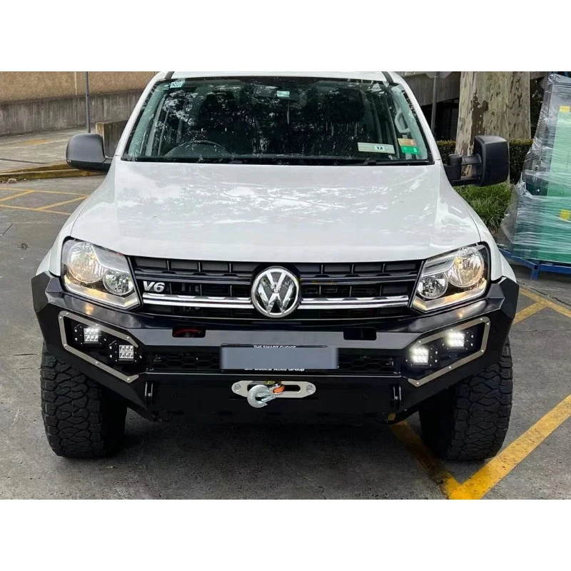 Front Bumper Steel Bull Bar for Retrofit Upgrade Unique Amarok for Volkswagen Amarok 1st Gen 10-22 External Accessories