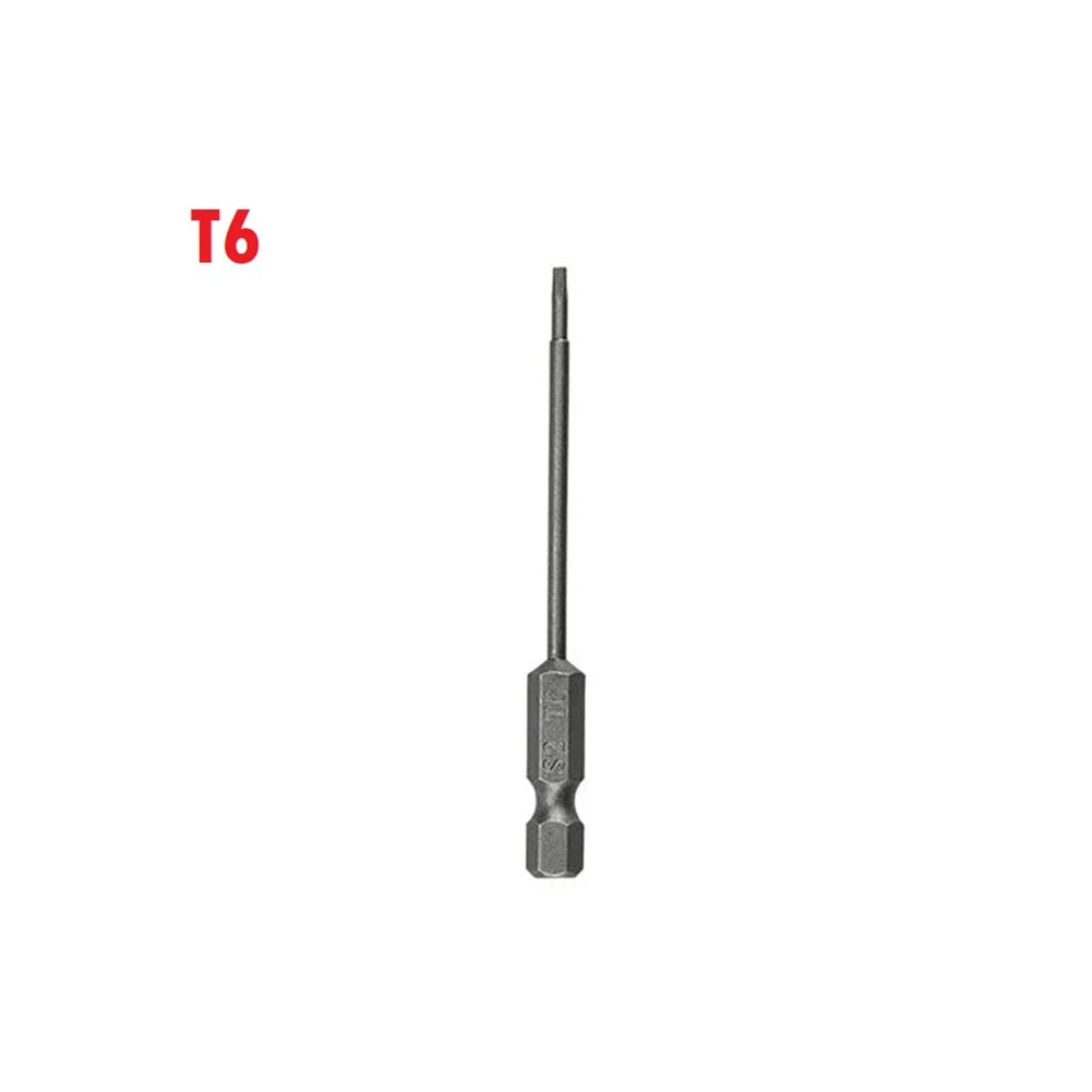 Brand New Screwdriver Bit Torx Tamper Proof Star Parts Replacement T6-T40 Wear-Resisting 6.35mm Shank Alloy Steel