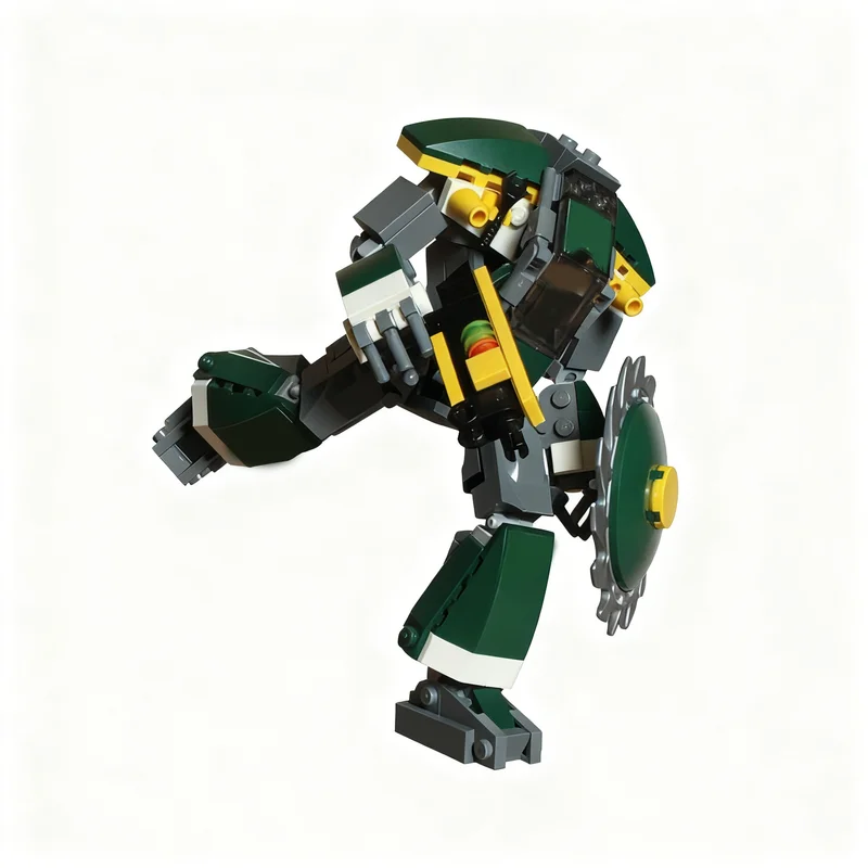 246pcs MOC Exo Force Cyclone Defender Model Building Christmas Gifts Blocks Architecture DIY Creative Toy Idea Education