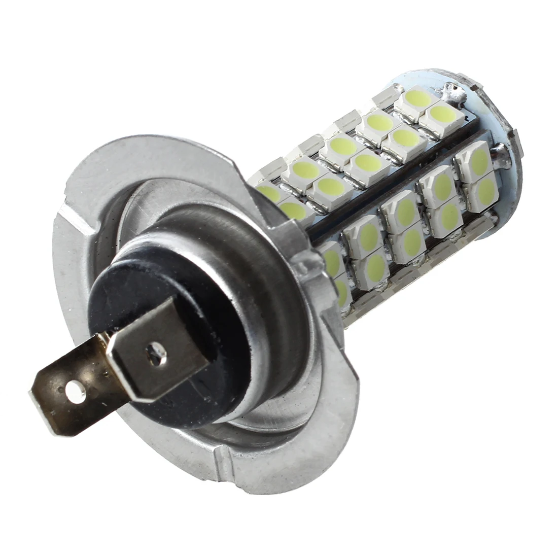 2x H7 3528 SMD 68 LED Car Bulbs, 12V