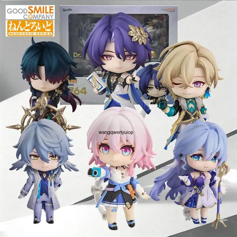 Honkai Star Rail Dr. Ratio Aventurine 100mm Nendoroid PVC Action Figure Q Version Movable Collectible Figurine Game Fans Gift