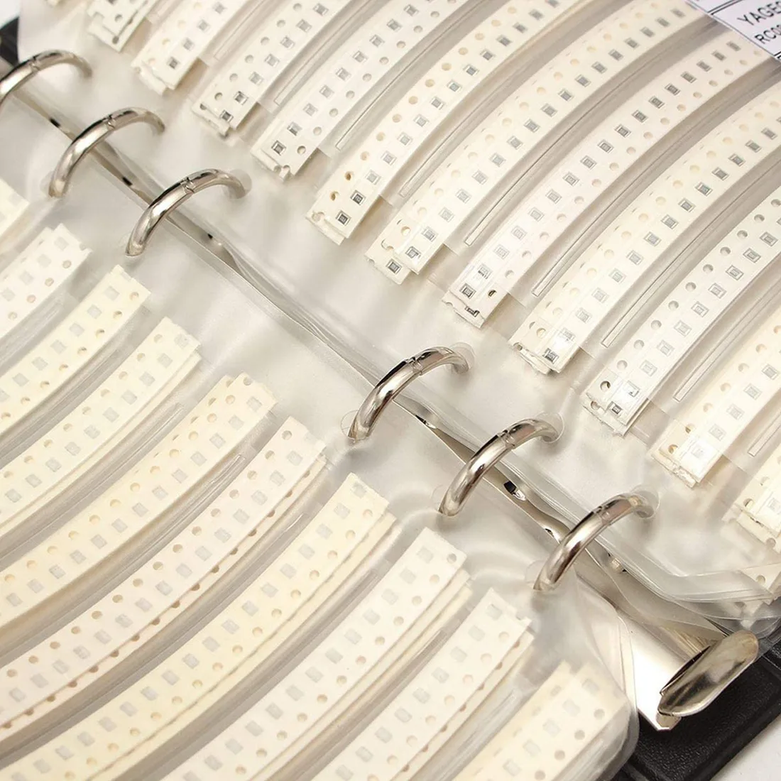 QWE-8500PCS كتاب عينة السعة، 170 قيمة جميع السلاسل SMD أوم مكثف، 1% SMD المقاوم عينة كتاب مجموعة متنوعة #1