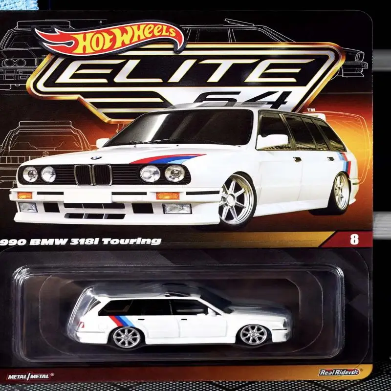 Hot Wheels RLC 1:64 1990 318i Touring diecast alloy car model