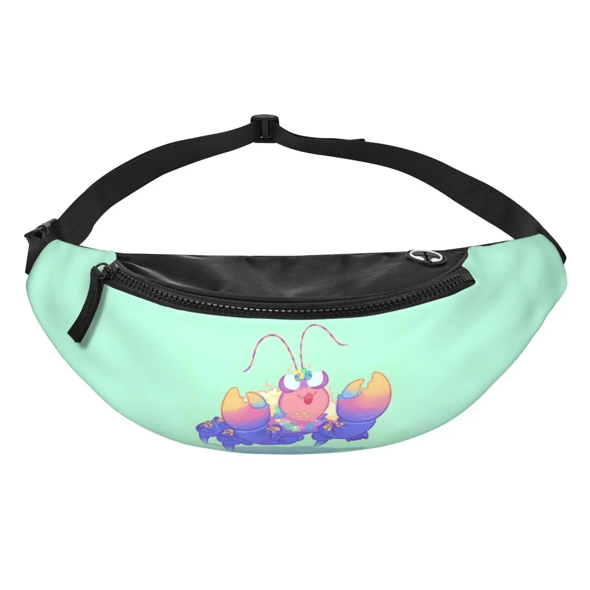 

Поясная сумка-бананка с мультяшным принтом Моаны для мужчин и женщин, модная сумка через плечо, поясная сумка для путешествий, походов, для телефона и денег