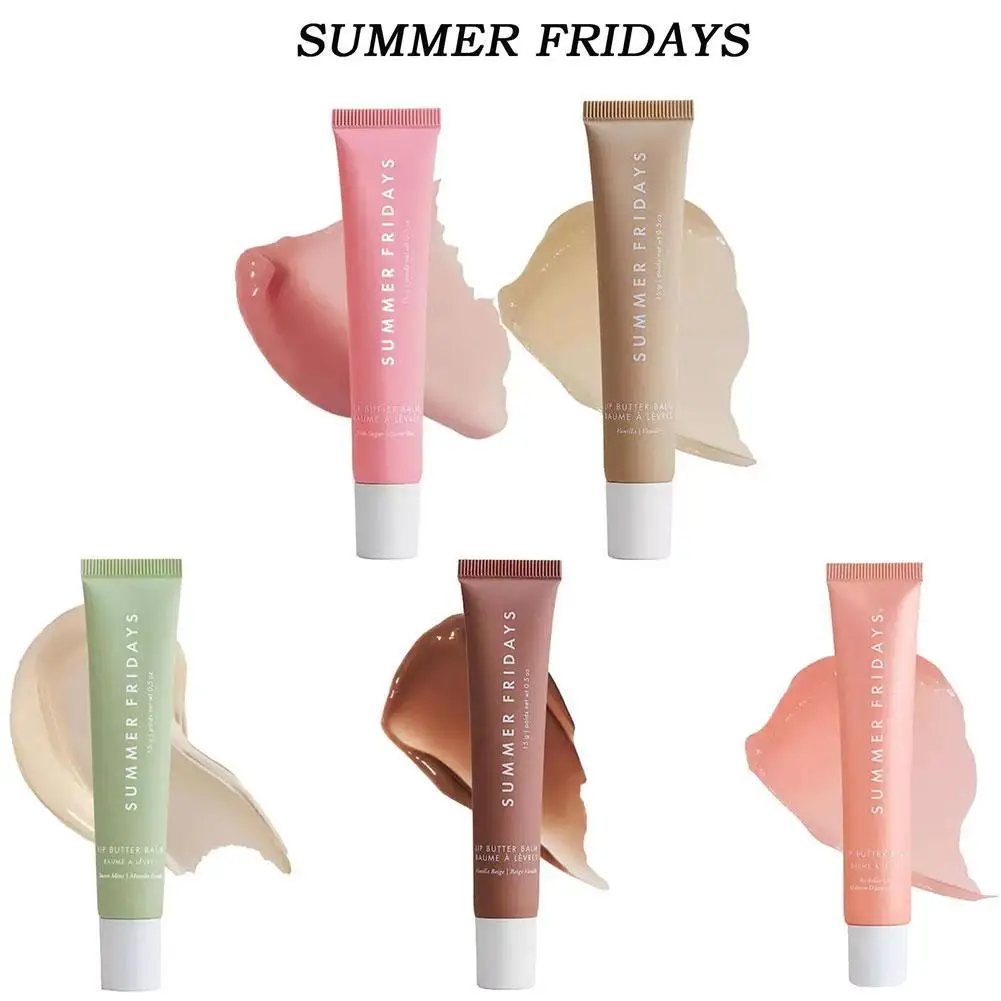 Lip Butter Balm Moisturizing Summer Fridays Lip Balm Hydration Soothing Smoothing Lines Anti Dry Cracked Lip Care