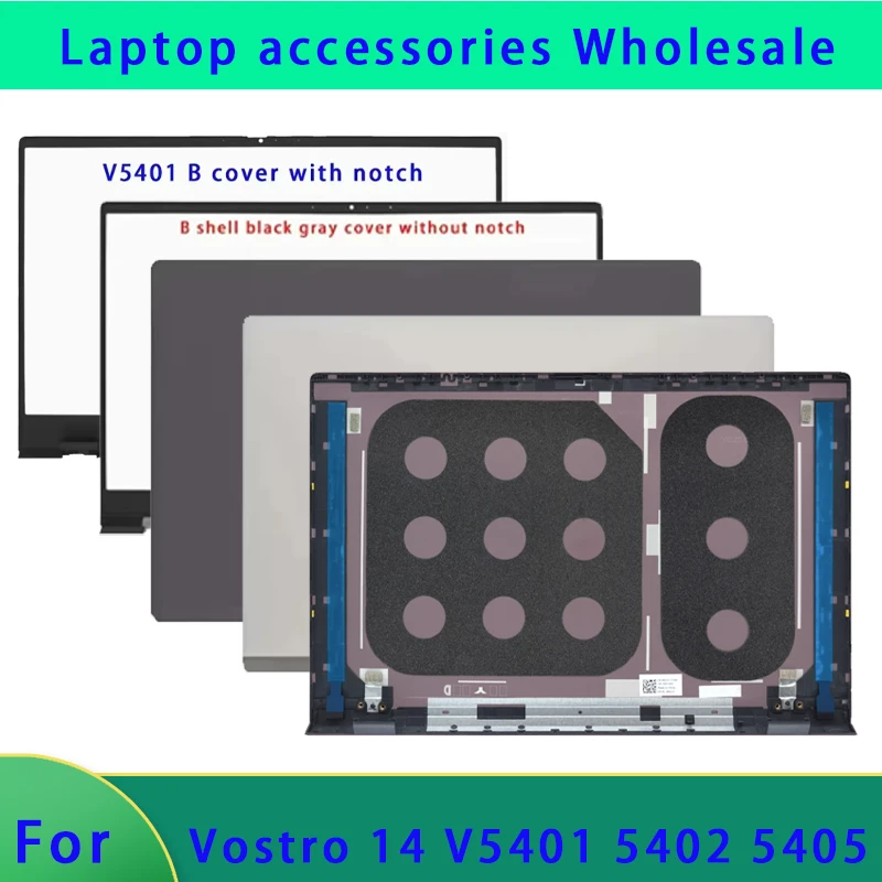 Suitable for Vostro 14 Achievement 5401 5402 5405 Laptop LCD Back Cover/Front Panel Top Cover Hinge ABCD Cover