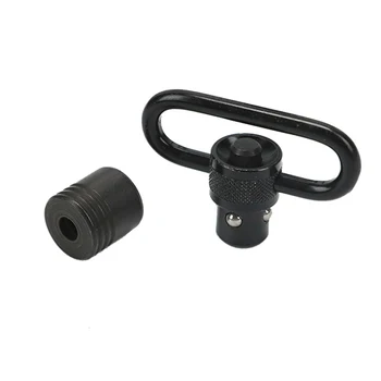 1 szt. Szybkozłączka QD Sling obrotowy pierścień mocujący lunetę współpracuje z większością broni z uchwytem obrotowym