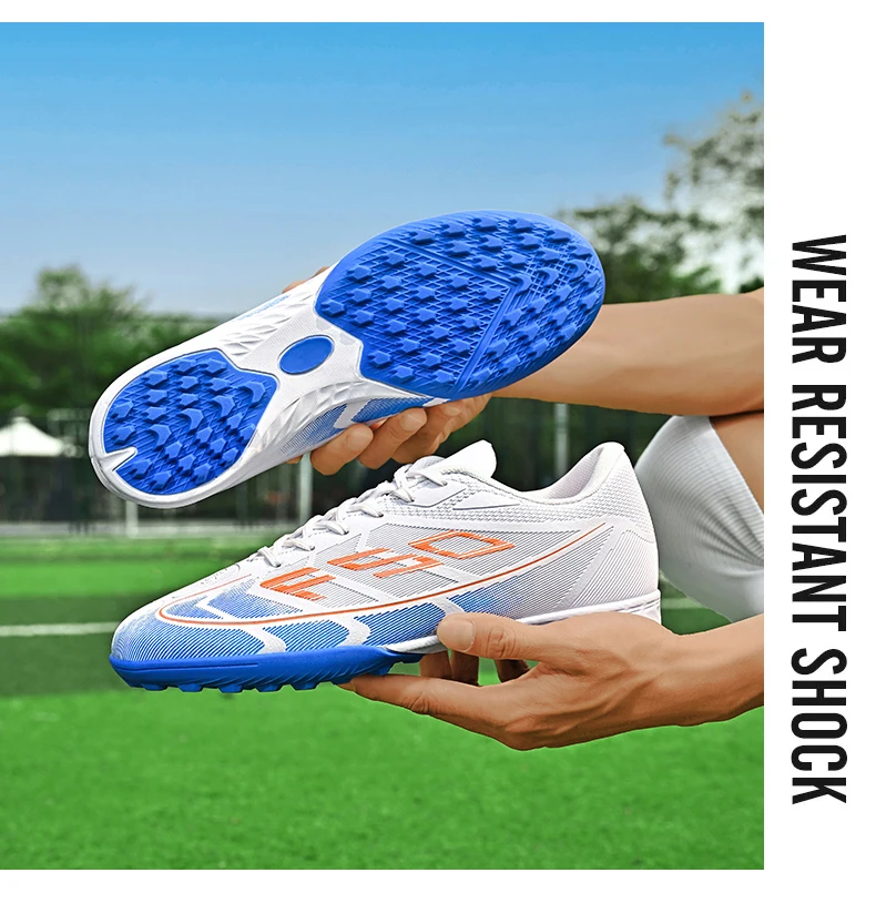 Neue Herren-Fußballschuhe Futsal High Ankle Atmungsaktiv Rutschfest Hochwertige Ultraleichte Fußballschuhe Sportschuhe für Outdoor-Wettkämpfe – Detail 18