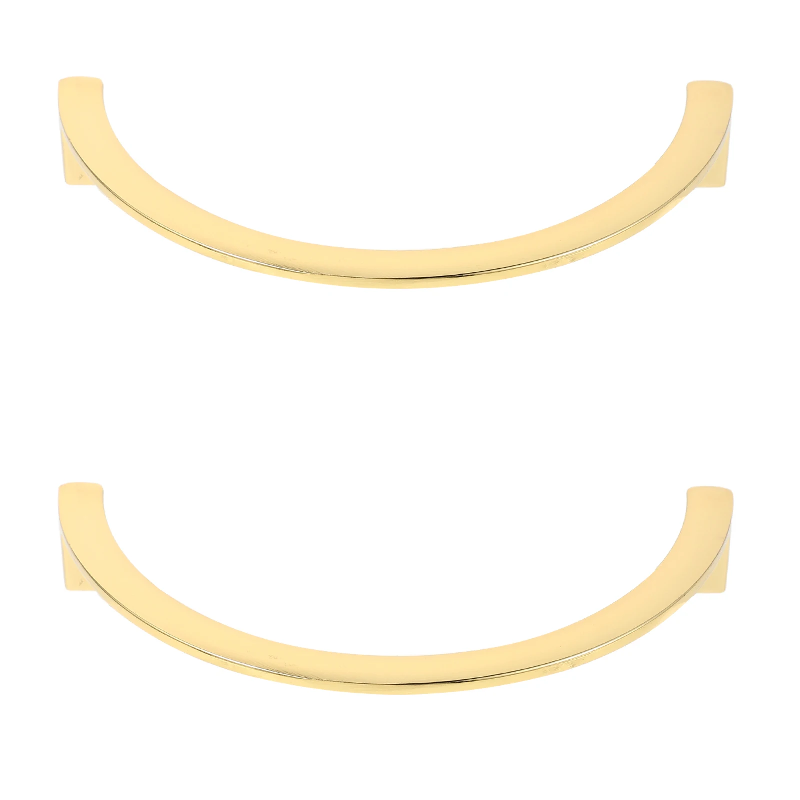 

1 set Aluminum Alloy Pull Dresser Hardware Handles Handles Drawer Pulls Semi Circle Modern Kitchen Bedroom Furniture Hardware