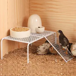 Ladder Shelf Rutin Chicken Landscaping Platforms Rutin Chicken Grid Racks Pet Feeding Supplies Chicken Cage Accessories