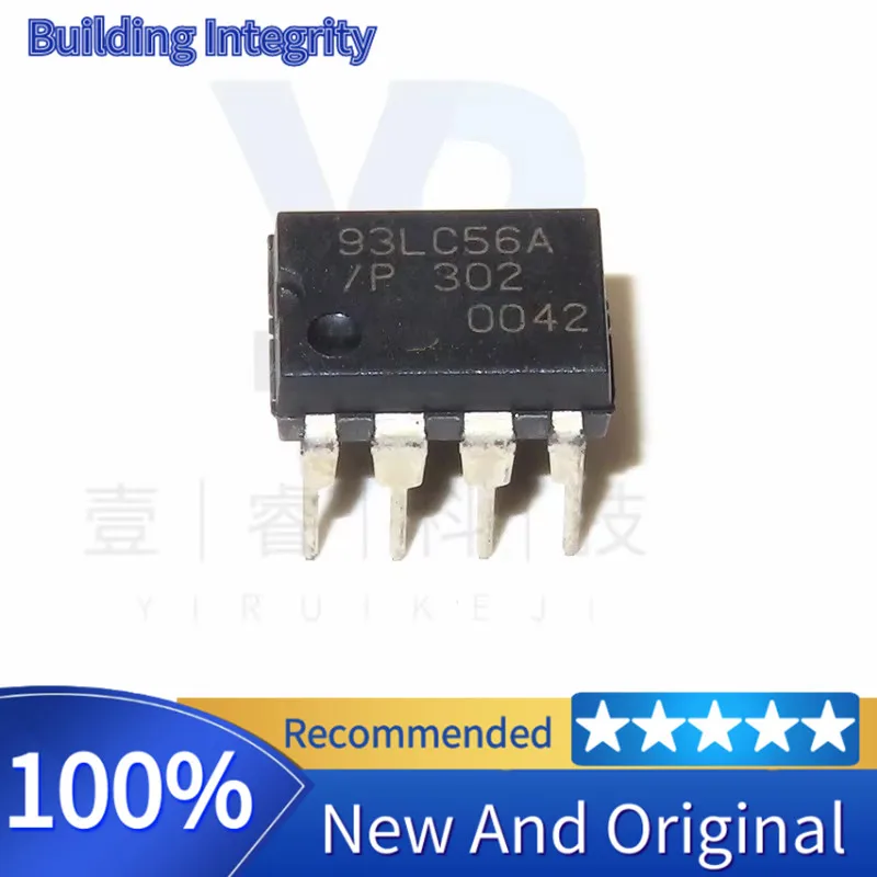 93LC56A-P DIP-8, 100% estoque original, novo