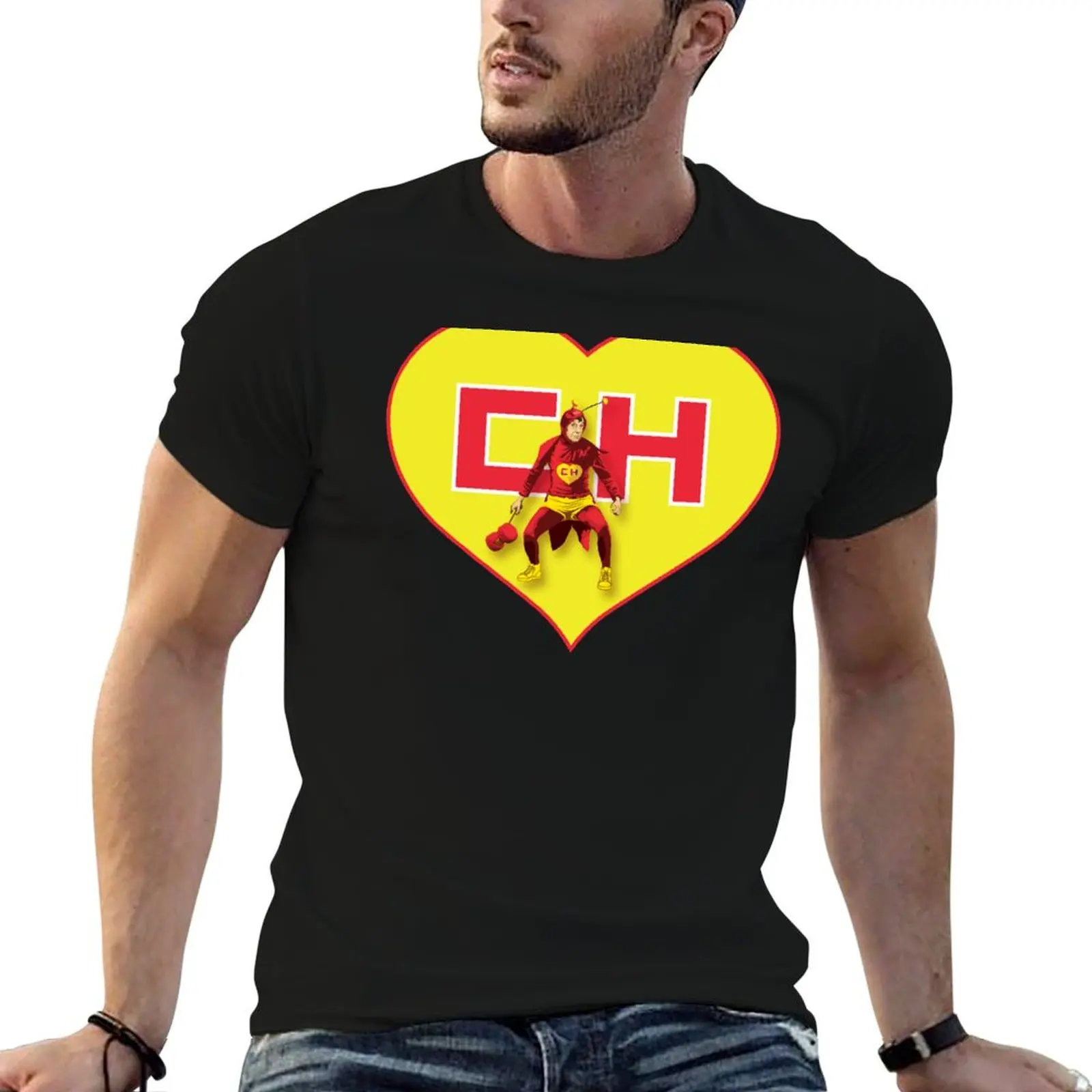 

Chapulin Colorado T-Shirt man t shirt designer t shirts with prints T-Shirt
