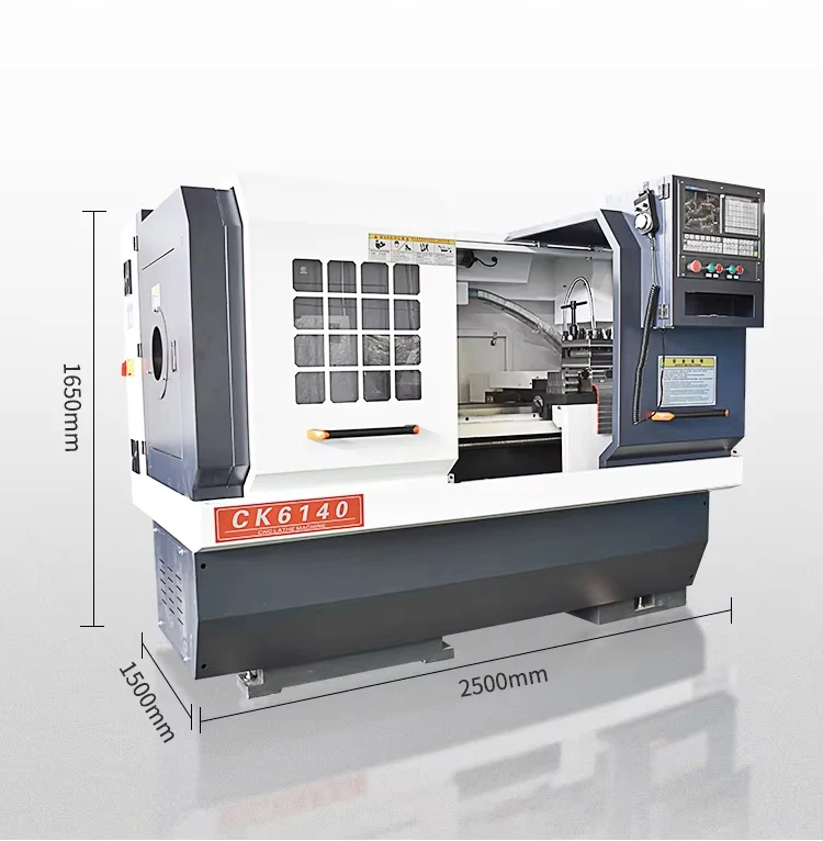 Heavy duty GSK/LNC/Siemens/Syntec/Fanuc China horizontal mini CNC lathe machine