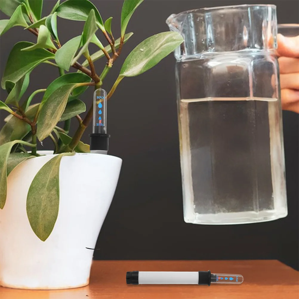Indicatore del livello dell'acqua per vaso da fiori da 4 pezzi Indicatore di livello dell'acqua staccabile di facile installazione per il monitoraggio delle piante da interno da giardino