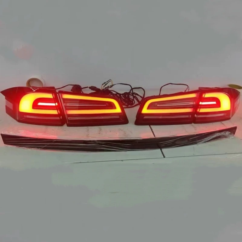 

Задний фонарь нового стиля для Tesla Model S 14-20, обновленный до 23, стоп-сигнал, указатель поворота с зарядной крышкой, отделка задней двери