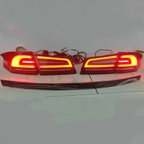 New Style Taillight for Tesla Model S 14-20 Upgraded to 23 Brake Lamp Turn Signal with Charging Cover Tailgate Trim