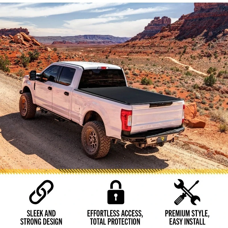 غطاء تونيو لسرير الشاحنة الصلبة المتداول من TruXedo Sentry CT |   1546916 |   يناسب 2009 - 2018، 2019 - 2020 كلاسيك دودج رام 150