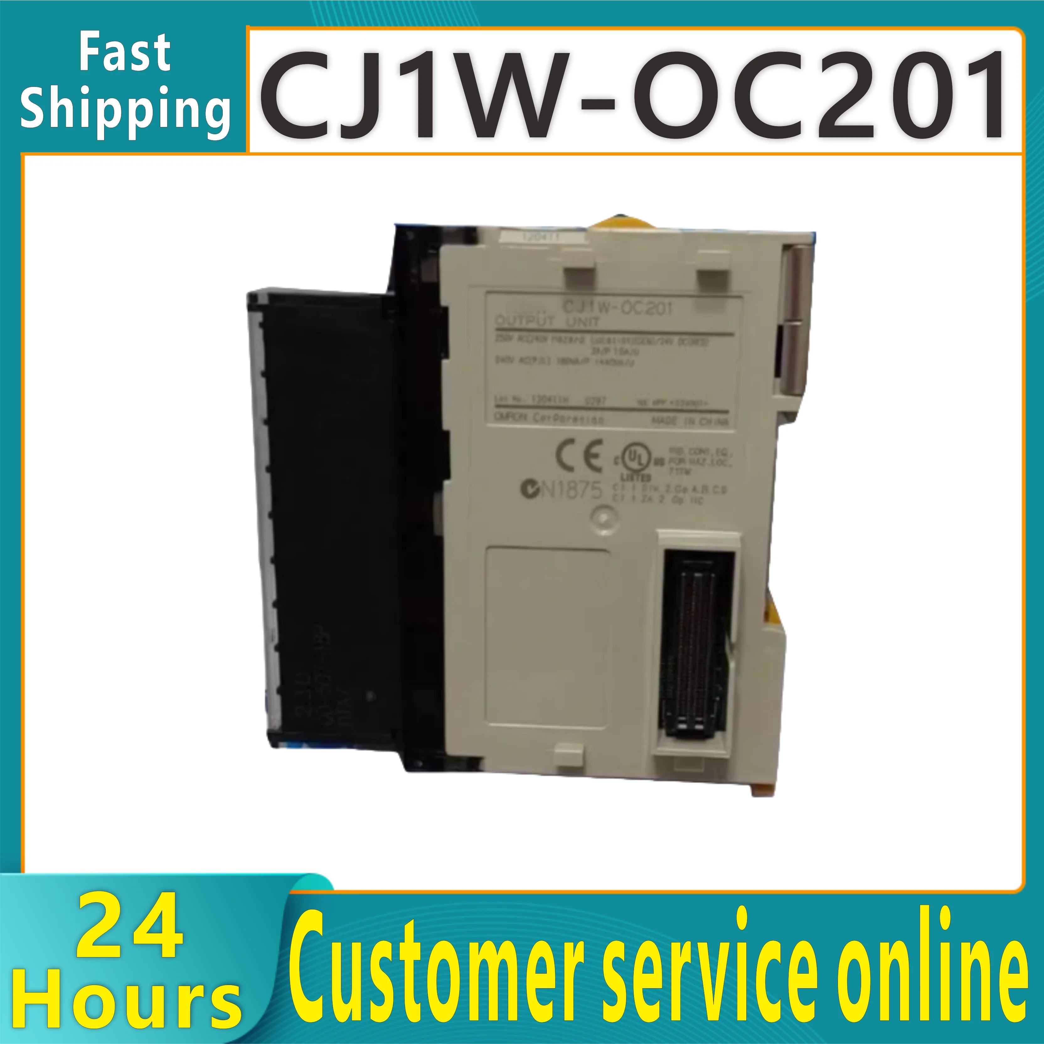 

Brand new original output unit module CJ1W-OC201 CJ1W-OC211 CJ1W-OD201 CJ1W-OD202 CJ1W-OD203 CJ1W-OD204 CJ1W-OD211 CJ1W-OD212
