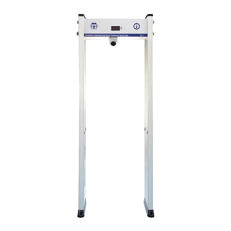 

High Quality Walk Through Security Fo Metal Detector with Front and Back Mini CCTV Camera and DVR Security Scanner