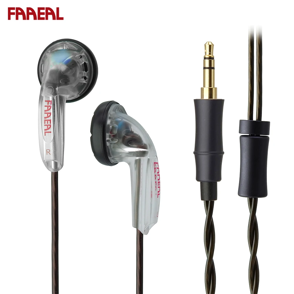 FAAEAL Auriculares de cabeza plana de romero 3,5 mm estándar/4,4 mm 2,5 mm TRRS auriculares equilibrados 150 ohmios auriculares de música de graves HiFi auriculares