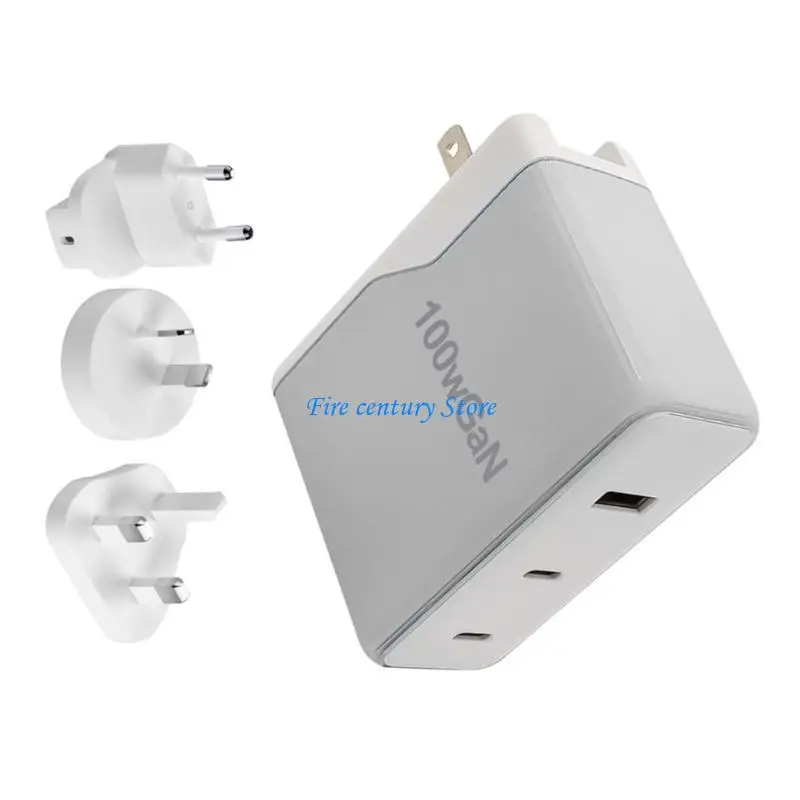 

J6PA 100W Ноутбук зарядное устройство быстрое зарядка QC3.0 PD USB C Type C USB быстро зарядка