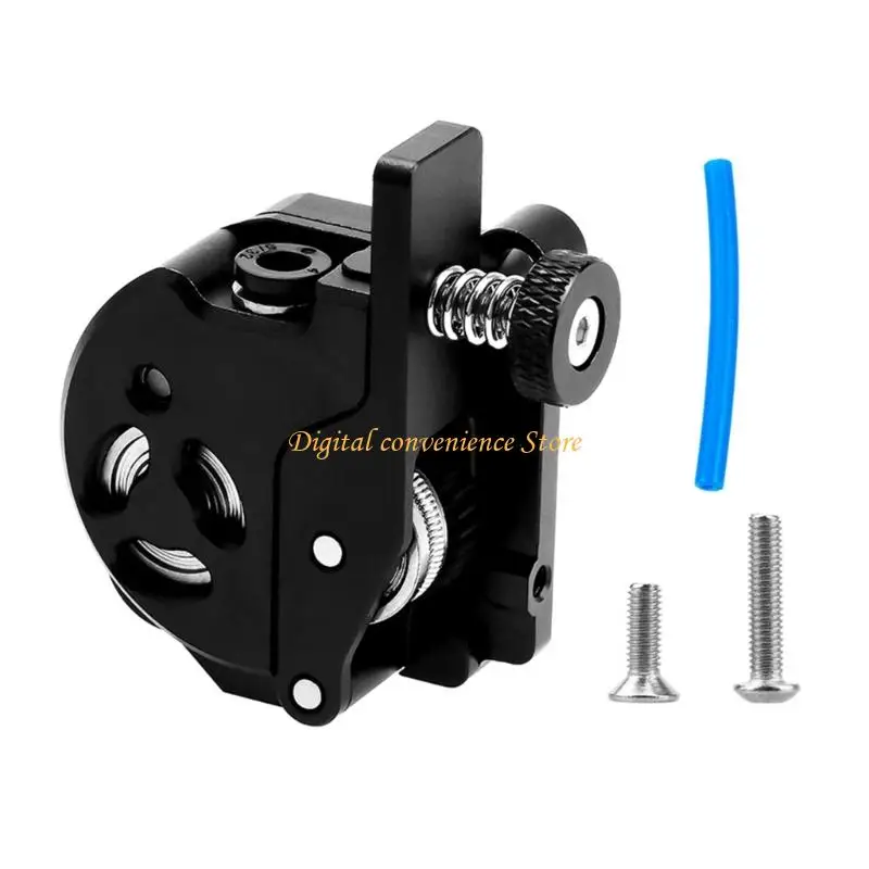 

97QA High Performances 3D Printer Extruder Aluminum Construction Double Gear Mechanism